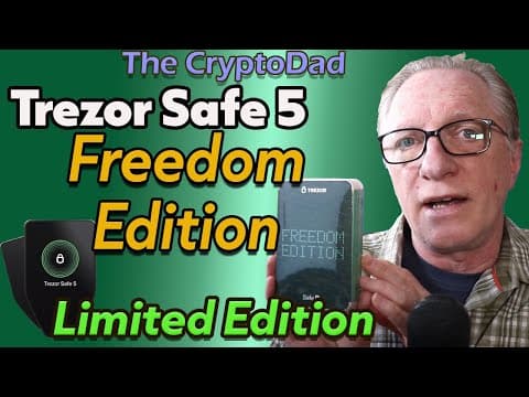 Trezor Freedom Edition Unboxing: Support Bitcoin Education with Every Purchase