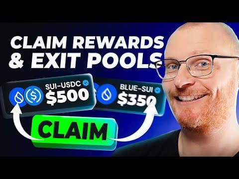 Video 9: SUI: How to Claim Rewards & Manage Risks In SUI Liquidity Pools