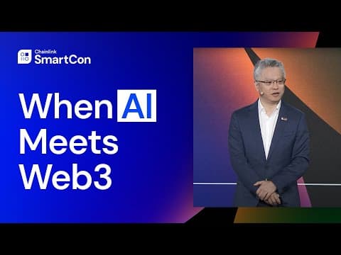 When AI Meets Web3 (Blockchain) | SmartCon 2024