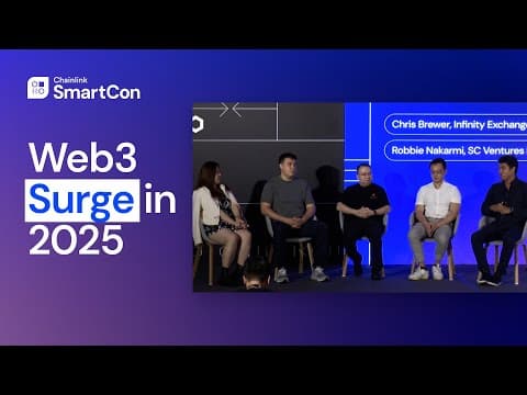 Which Web3 Sector Will Surge in 2025 | SmartCon 2024