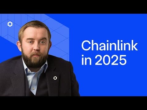 Chainlink in 2025: Accelerating Institutional Blockchain Adoption | Sergey Nazarov