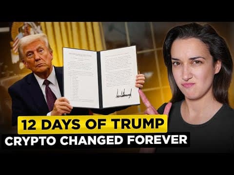 Bitcoin & Crypto 🌟 Trump in Office 🇺🇸 (Pro-Crypto Agenda in Full Effect! 🚀) HUGE WINS! Crypto News 📰