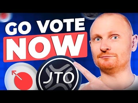 Jito DAO’s Vote is Live Now, Using Futarchy, and I am Bullish!