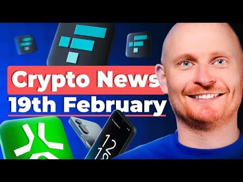 Crypto News: February 19th: Market Updates | Dave Portnoy Rugs with $GREED | Walrus Airdrop Updates