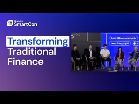 The Onchain Pioneers Transforming Traditional Finance | SmartCon 2024