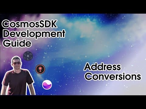 Cosmos Bytes EP.5 – Wallet Address Conversions