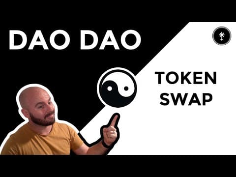 Token Swaps in DAO DAO