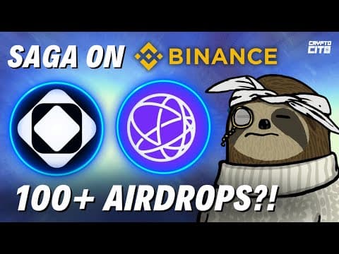 Saga Listing on Binance: 100+ New Cosmos Airdrops?! Celestia, Quasar, Initia, Lava, Cosmos Hub