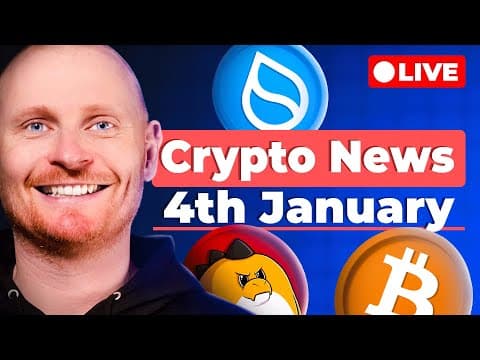 Crypto News: January 4th: FTX Repayments | Sui Hits new ATH | M3M3 Airdrops