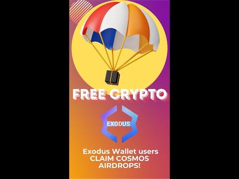 Import Exodus mobile into Keplr to claim Cosmos airdrops