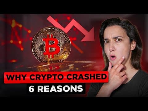 Crypto Market Crash 🚨 Why Bitcoin is Tanking 📉 (6 Main Reasons) Panic? 🤯 NO! Stay Bullish for 2025 🚀