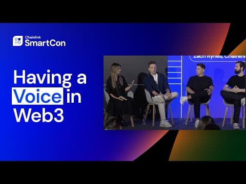 People Power: How to Have a Voice in Web3 | SmartCon 2024