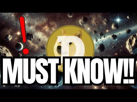 DOGECOIN (DOGE) ALL HOLDERS MUST KNOW THIS, HERE IS WHY !!! | LISTEN UP | DOGECOIN PRICE PREDICTION🔥