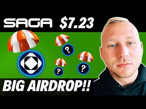 Breaking: Saga Airdrop LIVE & Token Launch on Binance (Big Crypto Airdrop)