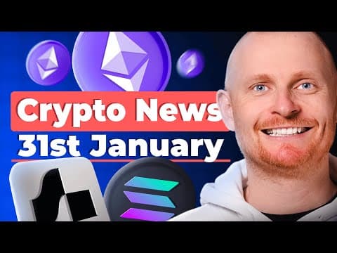 Crypto News: January 31st: Market Updates | MarginFi Native Stake Collateral | AI Narrative Roundup