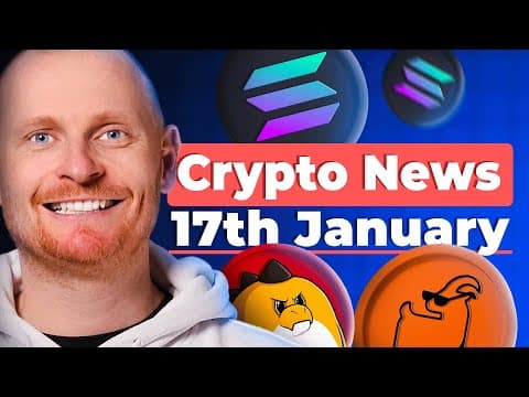 Crypto News: Jan 17th: Market Updates | $AIAI for M3M3 | $Nodecoin Claim