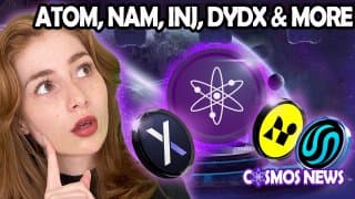 COSMOS NEWS: ATOM, NAMADA SHIELDED EXPEDITION, INJ, LIQUID DYDX & MORE!!