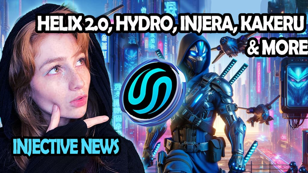 INJECTIVE NEWS: HELIX 2.0, HYDRO, INJERA, KAKERU & MORE!!