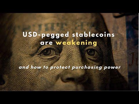 Why USD-pegged stablecoins are weakening