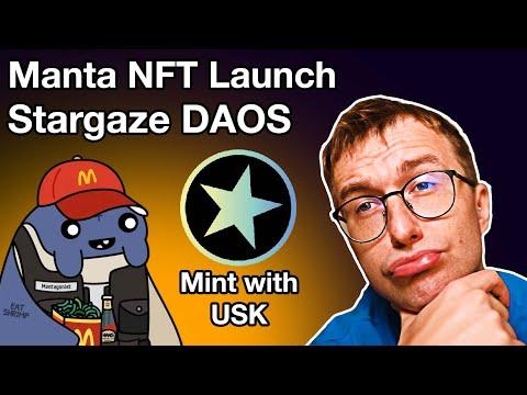 Manta Launching NFT on Stargaze – NFT DAOs Deployed
