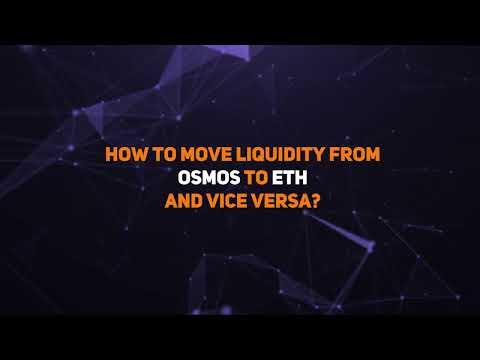 How to Move Liquidity From ETH to Cosmos