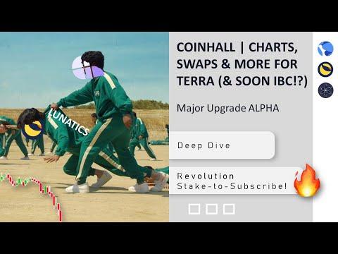 Ingenius! Stake Luna for More?! COINHALL | CHARTS, SWAPS & MORE FOR TERRA (& SOON IBC!?)