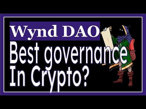 Crypto Governance Optimized ~ Wynd DAO ~ Gauges allow for sustainable APRs for LPers on Wynd DEX
