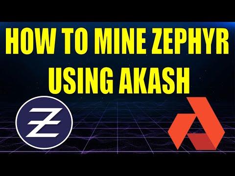 How to mine Zephyr Protocol using Akash Network’s Cloudmos