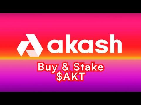 How to Buy and Stake Akash $AKT Token using Osmosis and Keplr Wallet IN 3 MINUTES!