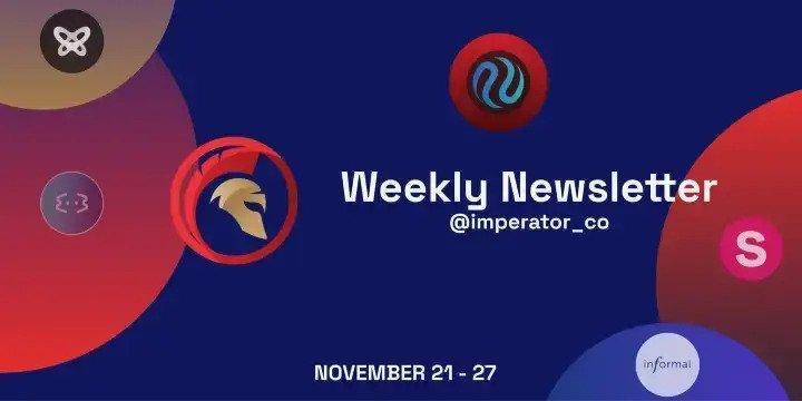 Nov 21–27 Weekly Newsletter: What happened on the Cosmos ecosystem this week?