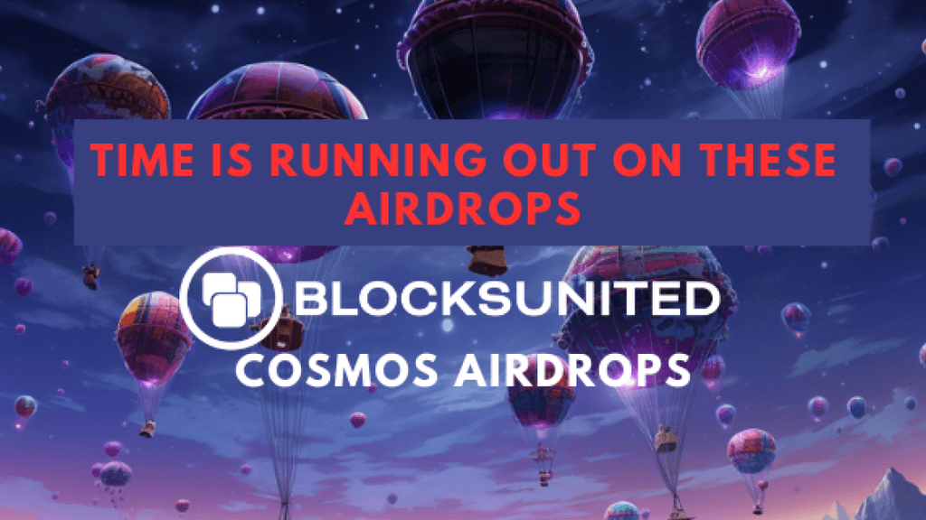 ACT NOW TO CLAIM THESE AIRDROPS!