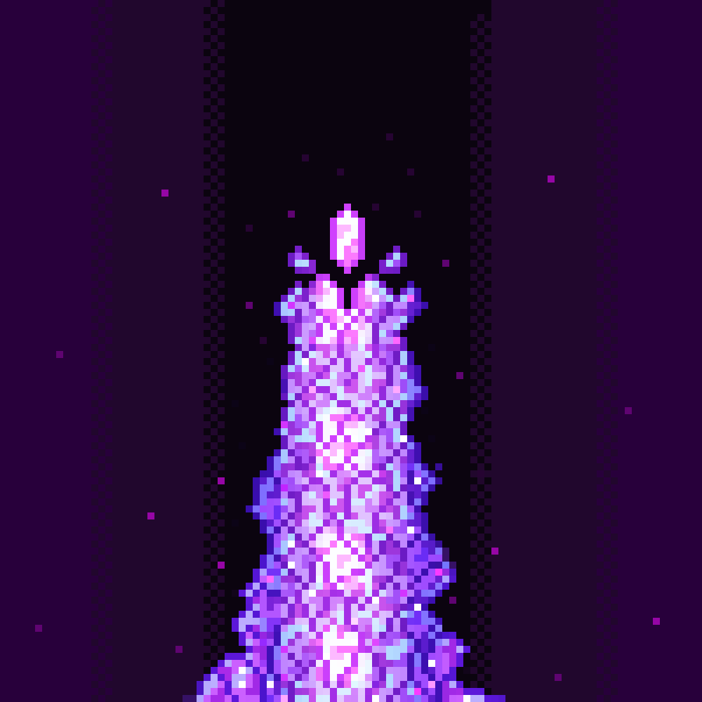 Crystal Tower, by Graphein